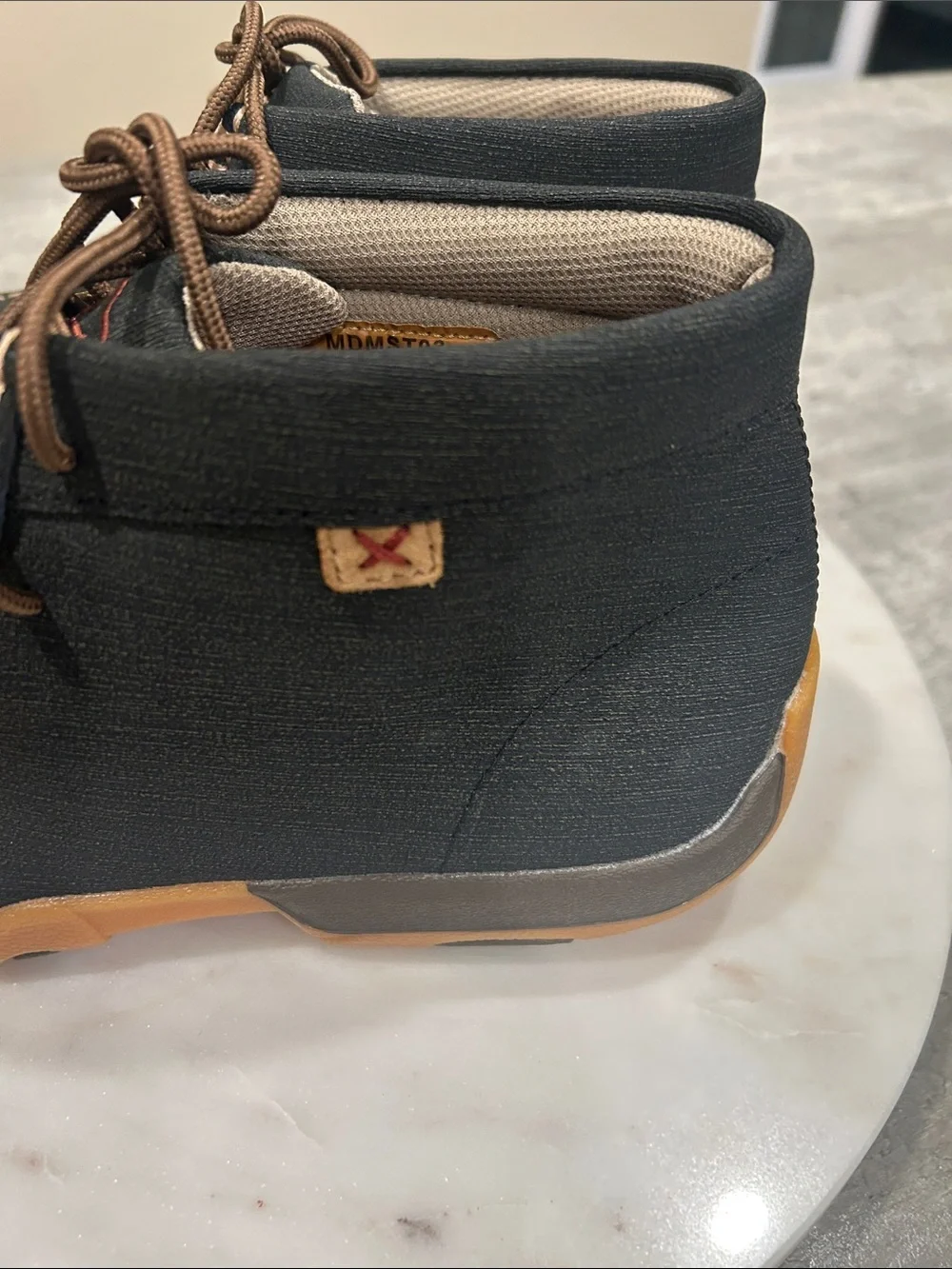 Twisted X Work charcoal Chukka Boots with Gum Sole size 10